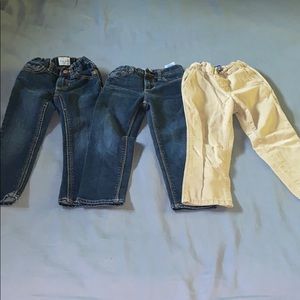 Children’s Place, Old Navy toddler 4T jeans